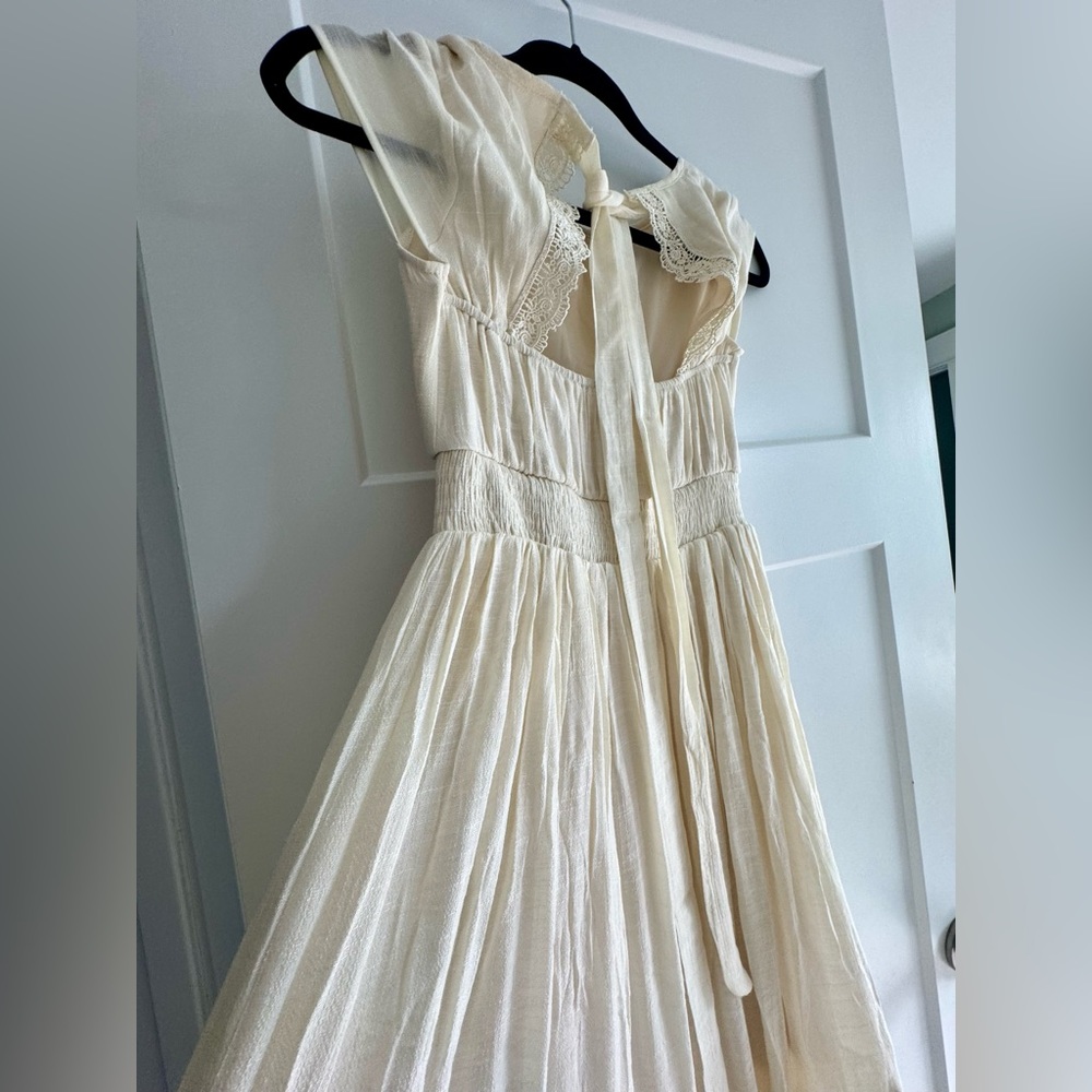 Joyfolie Briley Dress in Ecru Kids Size 10 (NWT)